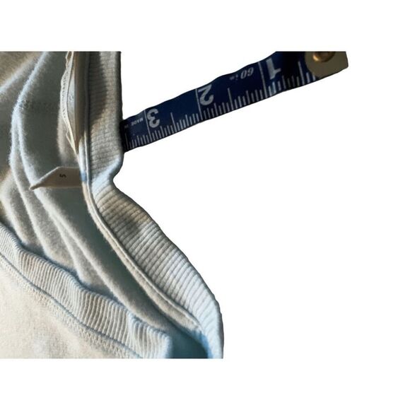 Soft surroundings long sleeve baby blue v neck - Picture 14 of 14